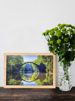 Premium Oak on sideboard